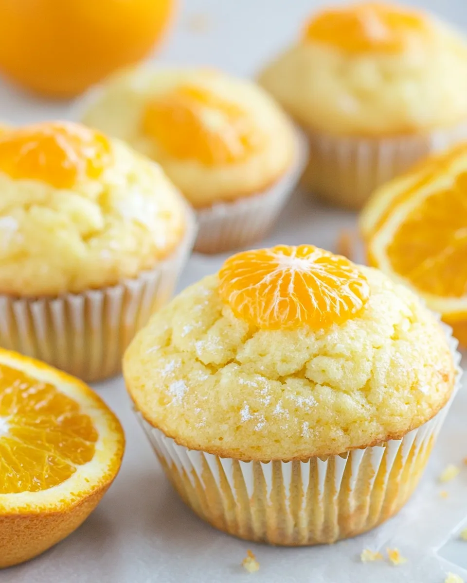 Homemade Orange Muffins photo
