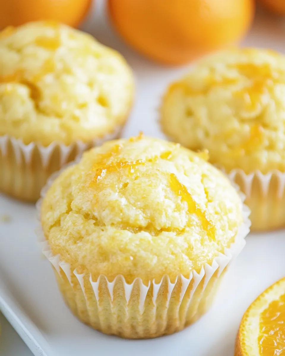 Easy Orange Muffins recipe photo