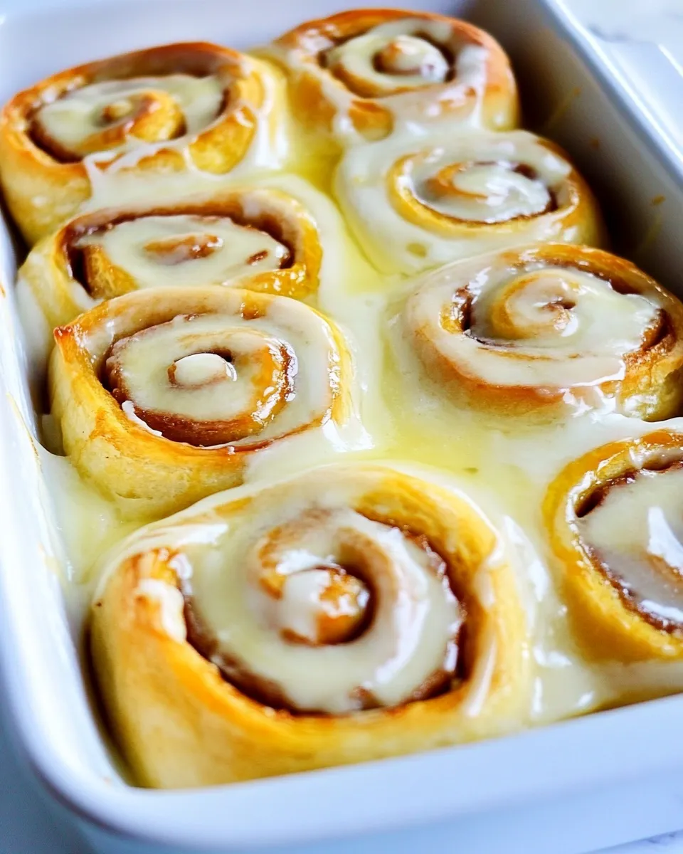 Delicious Orange Sweet Rolls Recipe dish photo