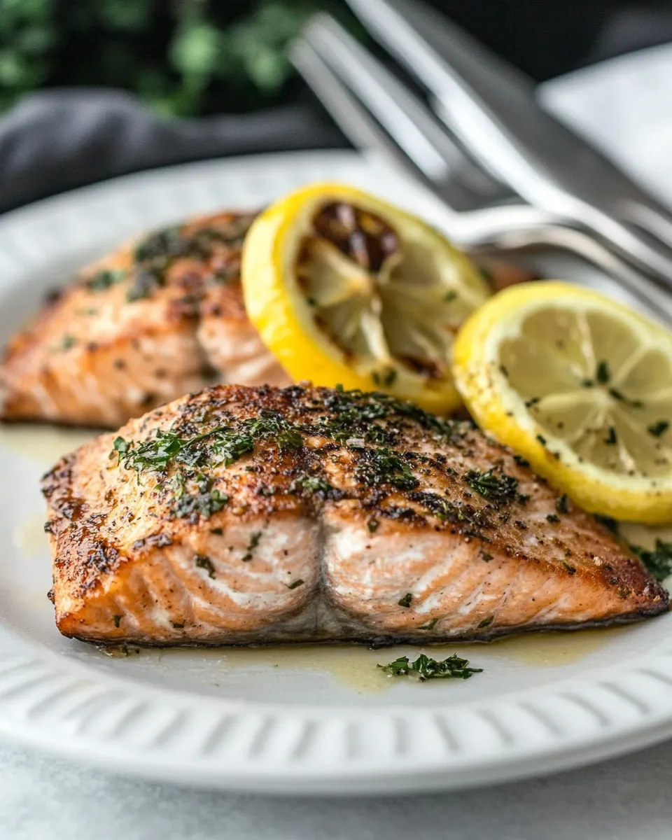 Easy Paleo Roasted Salmon recipe photo