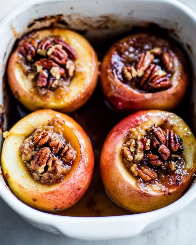 Homemade Pecan Stuffed Baked Apples photo