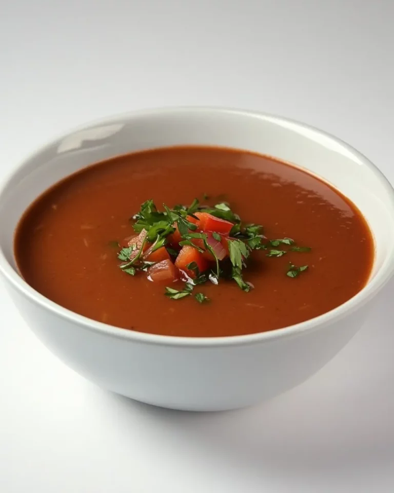 Homemade Raw Red Pepper Soup photo