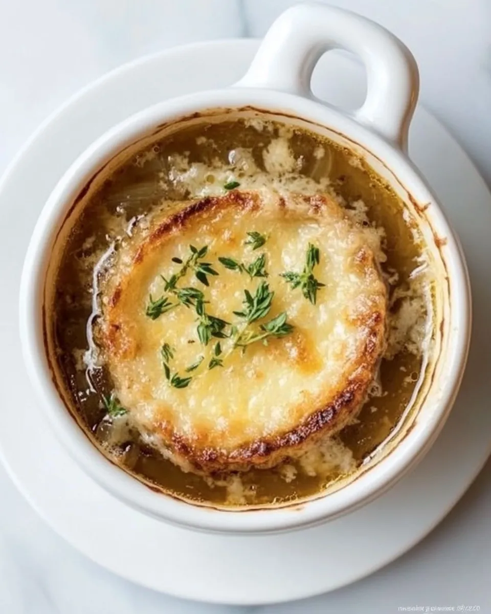 Classic Slow Cooker French Onion Soup image