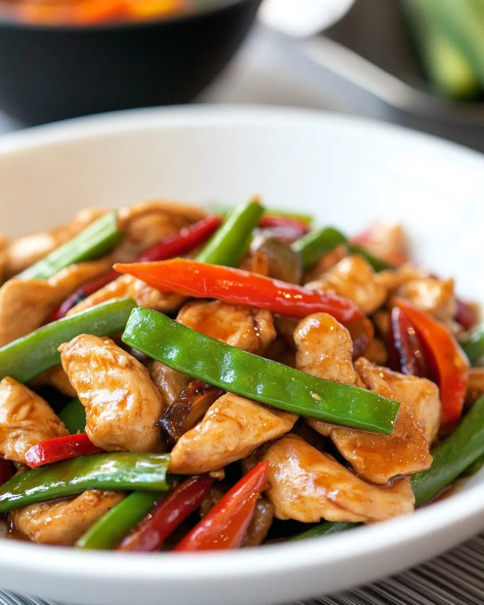 Homemade Spicy Chicken Stir-Fry (Ayam Paprik) photo