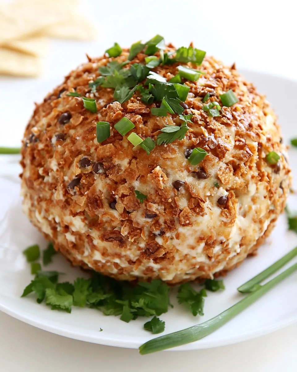Easy Spicy Taco Cheese Ball recipe photo
