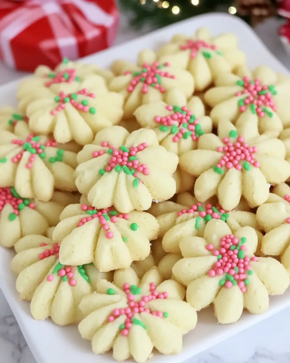 Easy Spritz Cookie Recipe shot