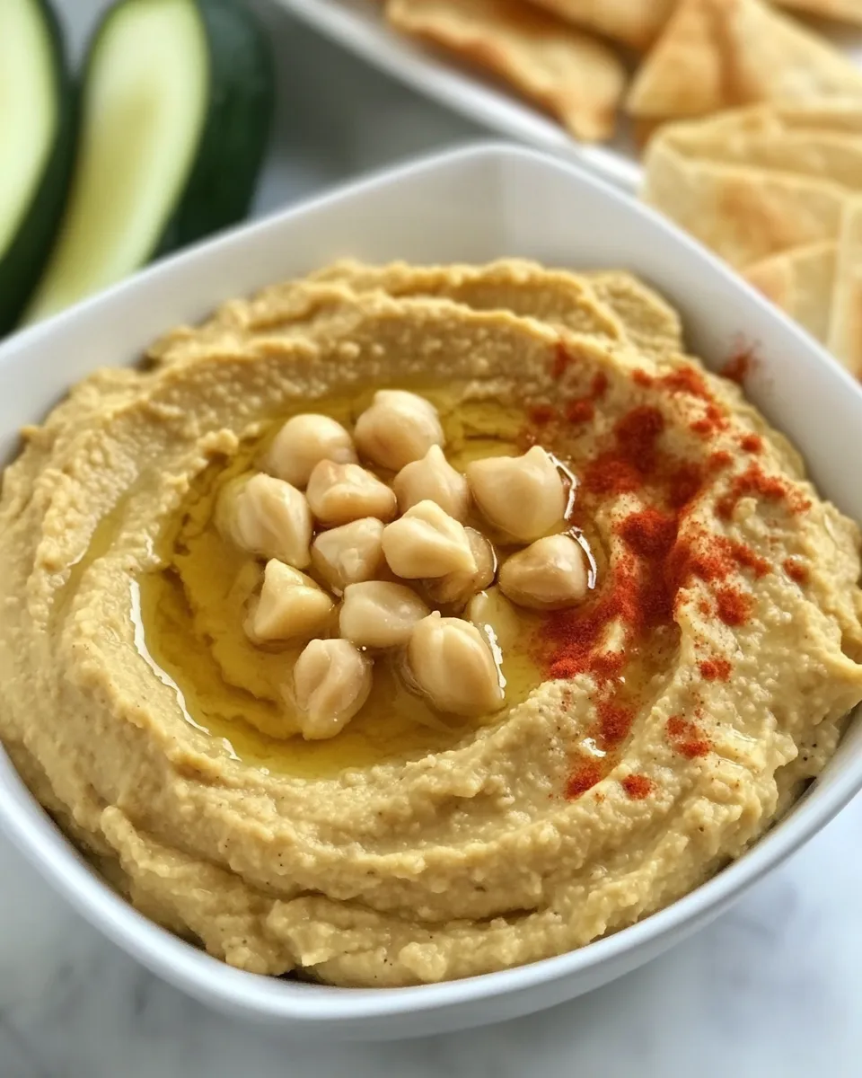 Delicious Sunflower Hummus Recipe dish photo