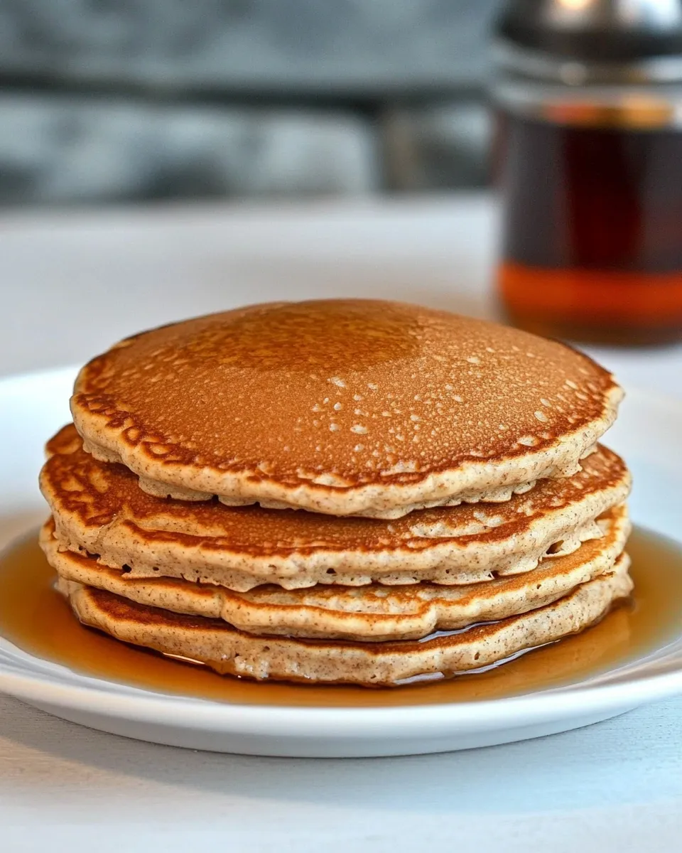 Easy Whole Grain Pancakes recipe photo