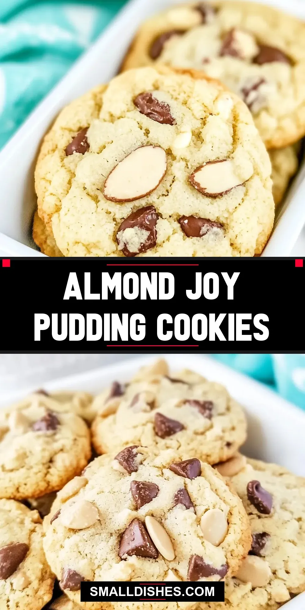 Easy Almond Joy Pudding Cookies Recipe