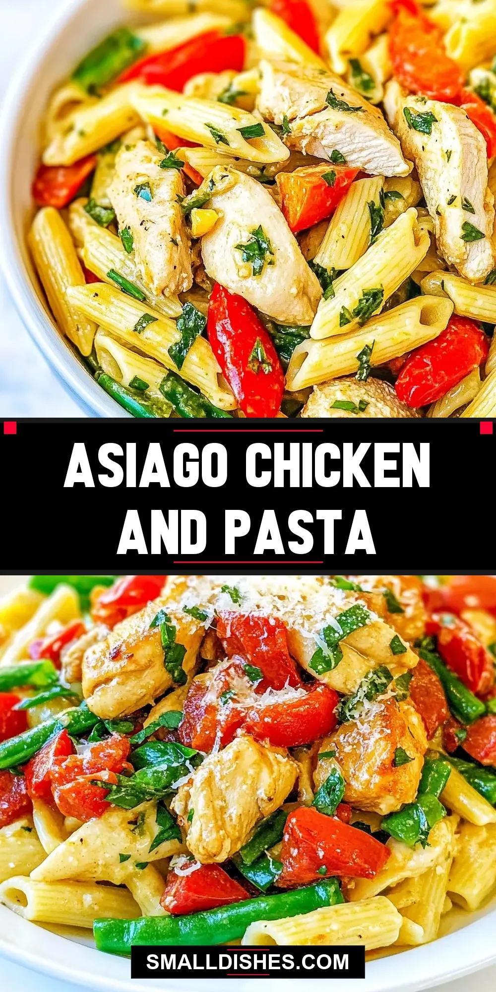Asiago Chicken And Pasta Recipe
