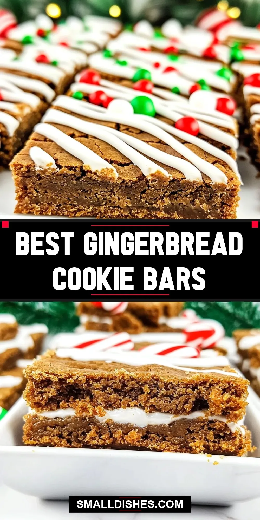 The Best Best Gingerbread Cookie Bars Ever