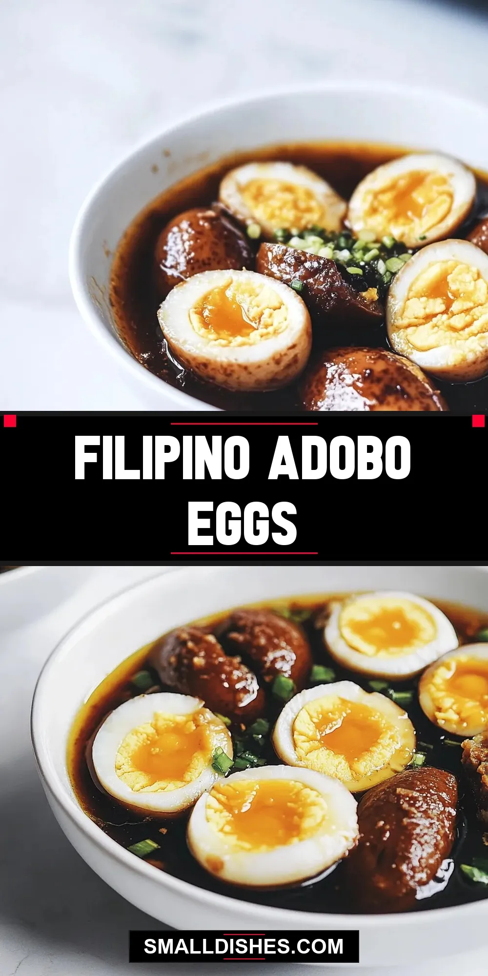 Filipino Adobo Eggs (Healthy & Delicious)