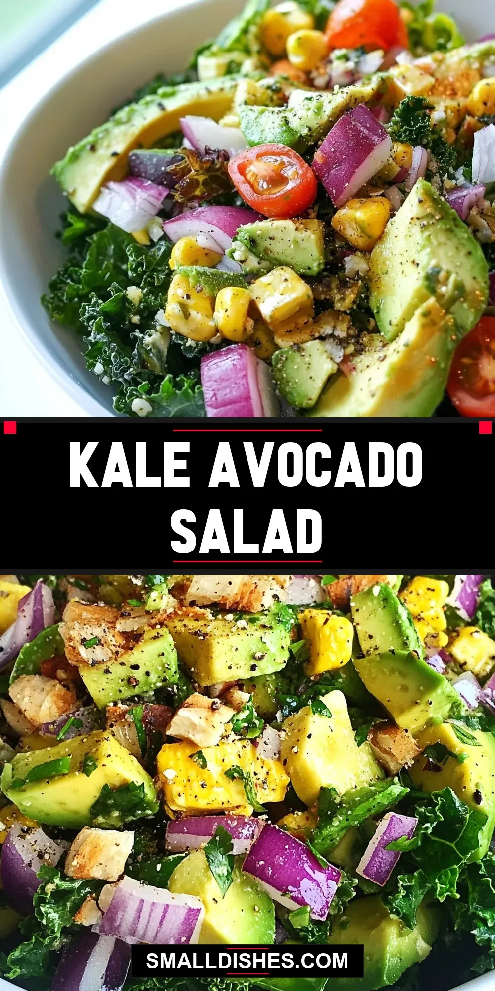 How To Make Flavorful Kale Avocado Salad