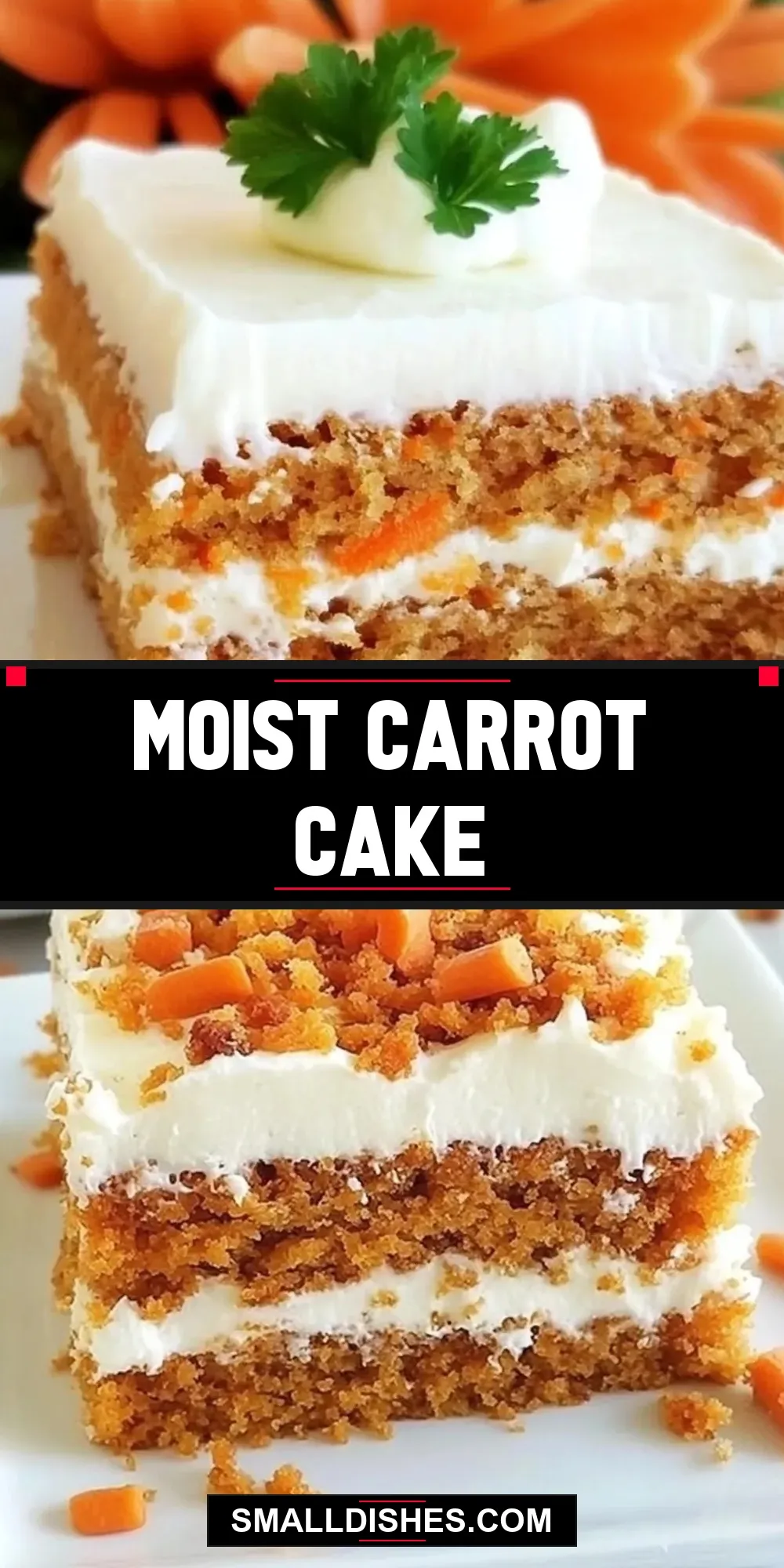 Amazing Moist Carrot Cake