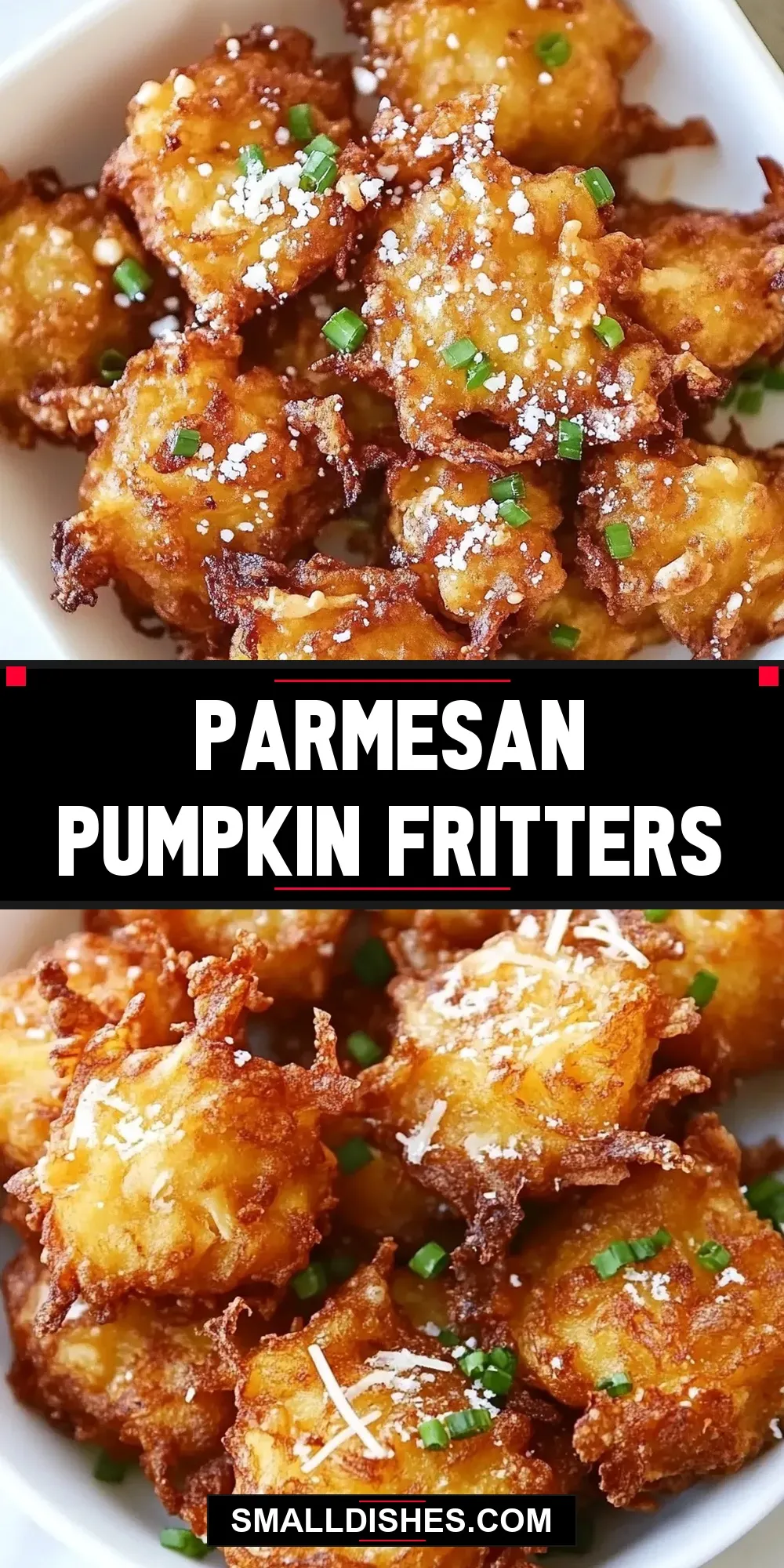 Easy Parmesan Pumpkin Fritters