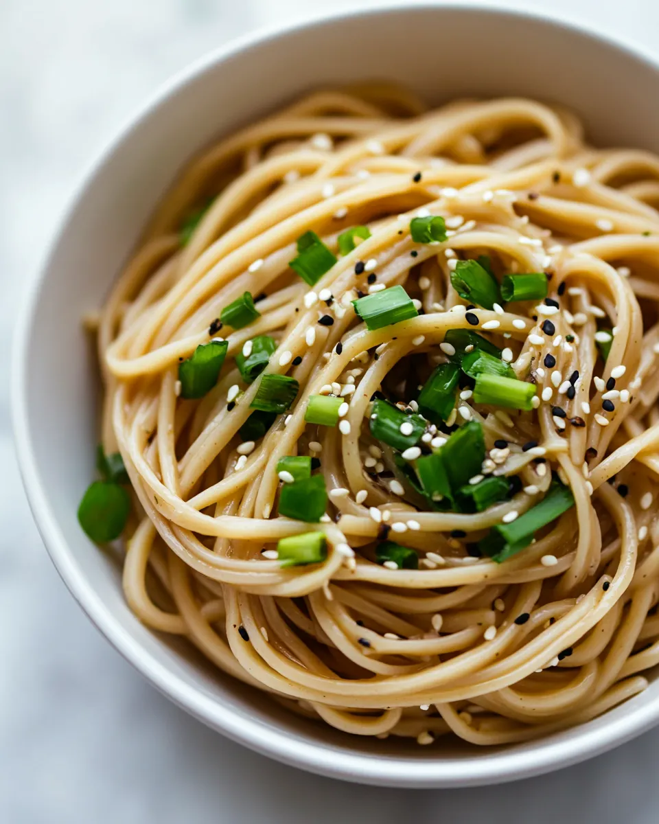 Delicious 15 Minute Buttery Garlic Ginger Noodles image