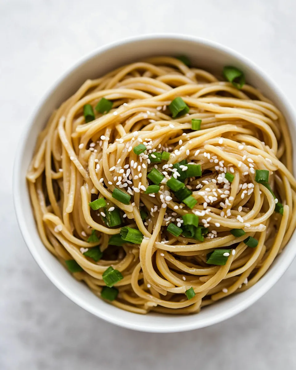Quick 15 Minute Buttery Garlic Ginger Noodles recipe photo