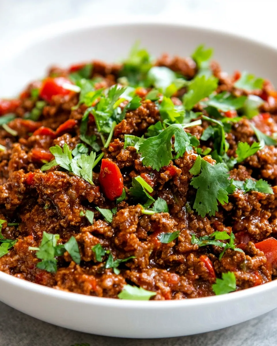 Homemade 15 Minute Instant Pot/Pressure Cooker Taco Mince shot
