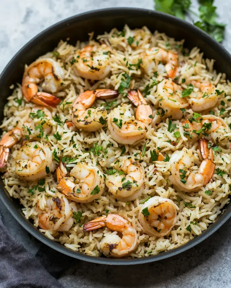 Easy 15 Minute One Pan Shrimp and Rice photo