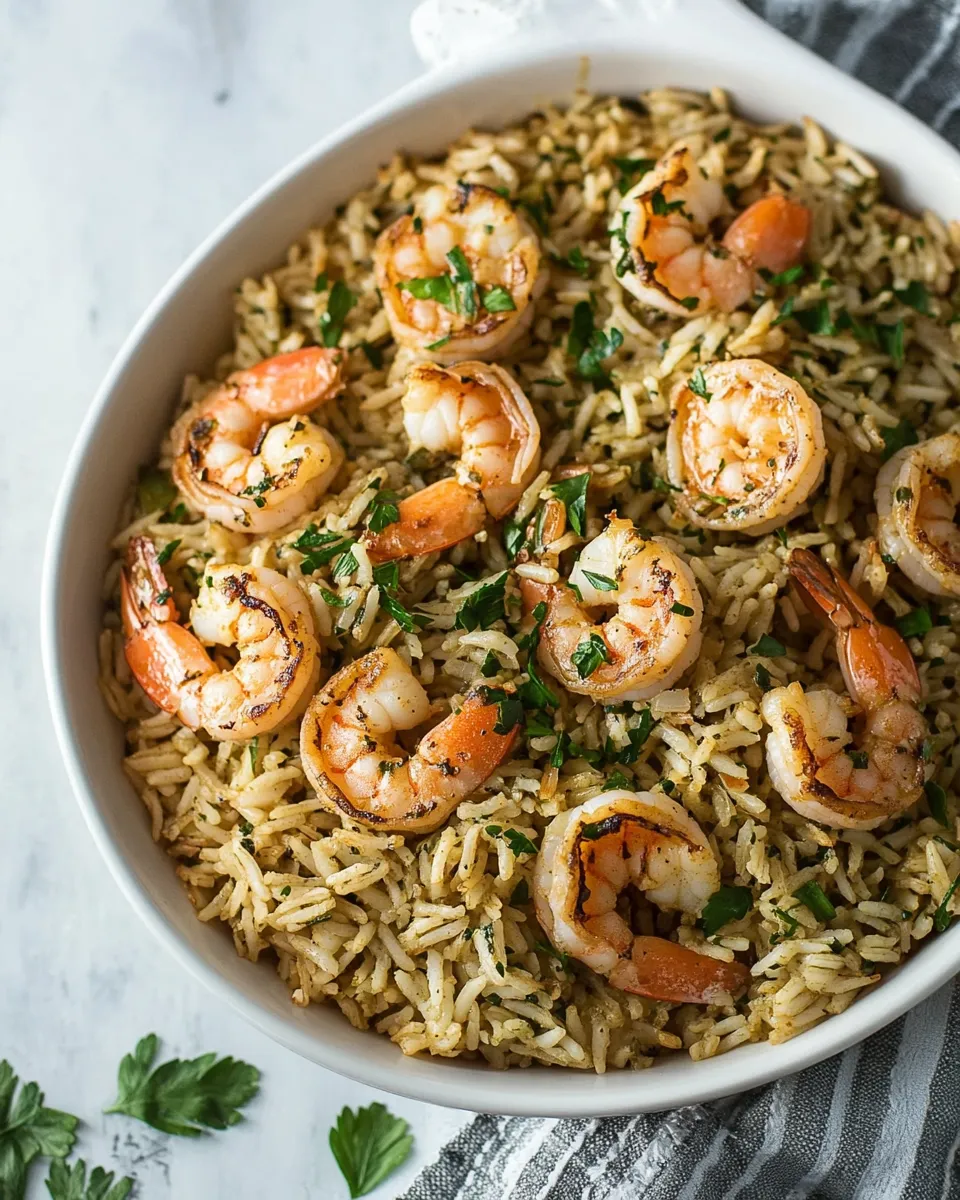 Delicious 15 Minute One Pan Shrimp and Rice recipe photo