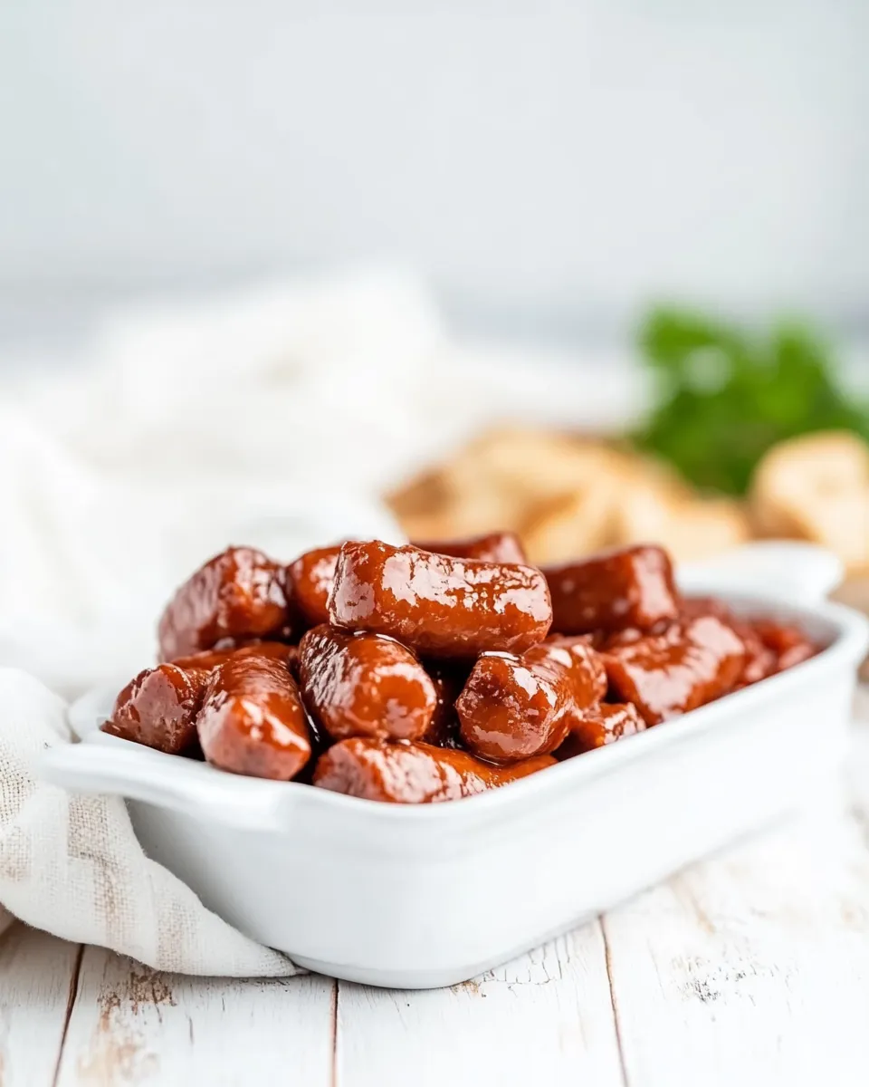 Tasty 2-Ingredient Little Smokies Recipe shot