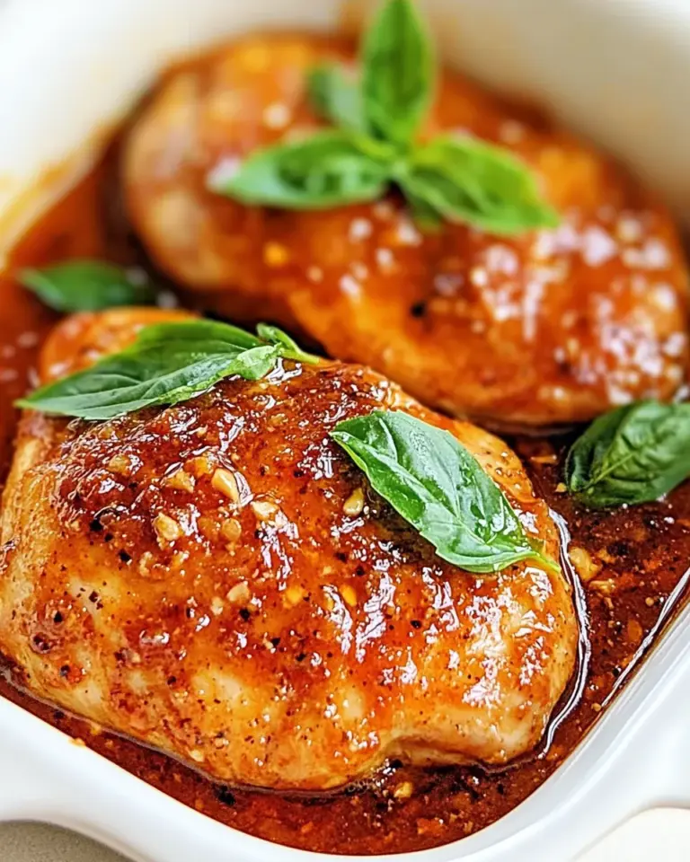 Easy 3-Ingredient Brown Sugar Italian Chicken photo