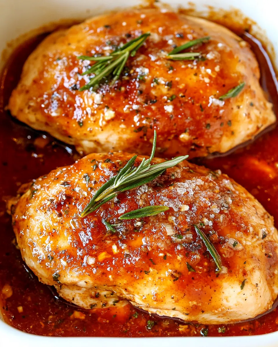 Delicious 3-Ingredient Brown Sugar Italian Chicken image