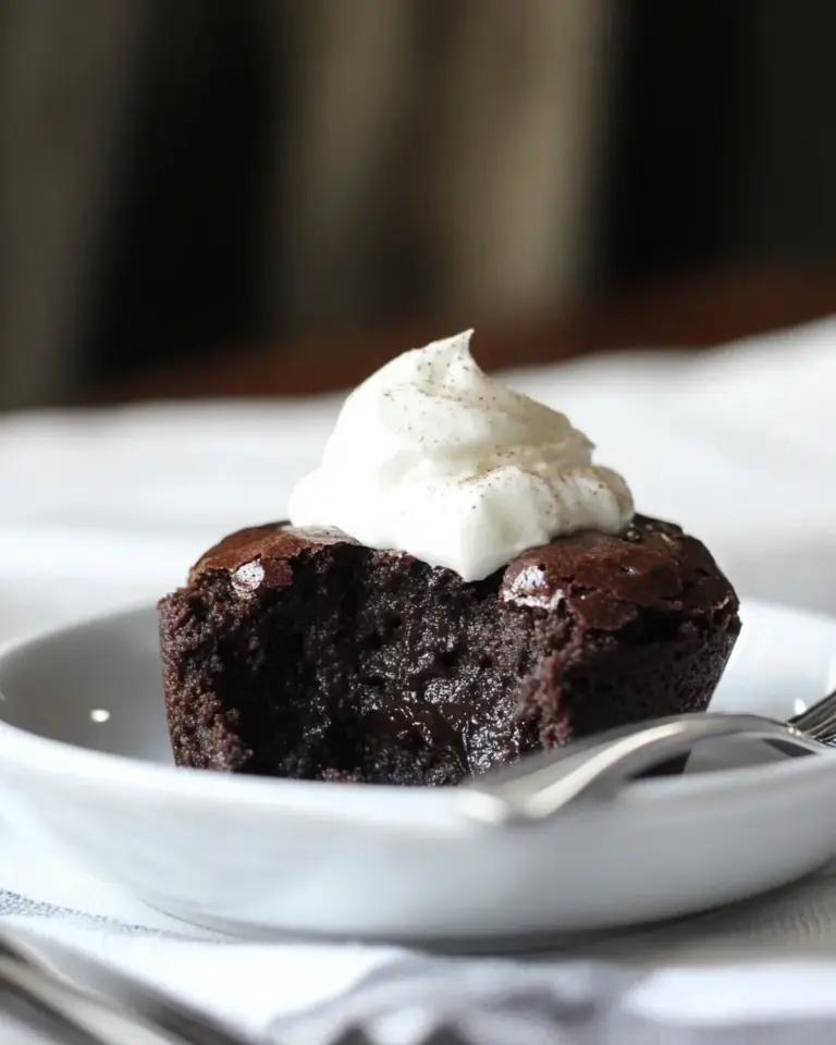Easy 3-Minute Brownie in a Mug photo