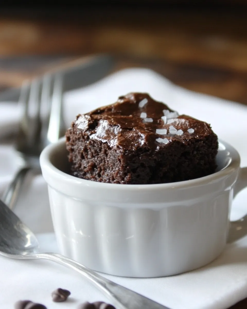 Delicious 3-Minute Brownie in a Mug image