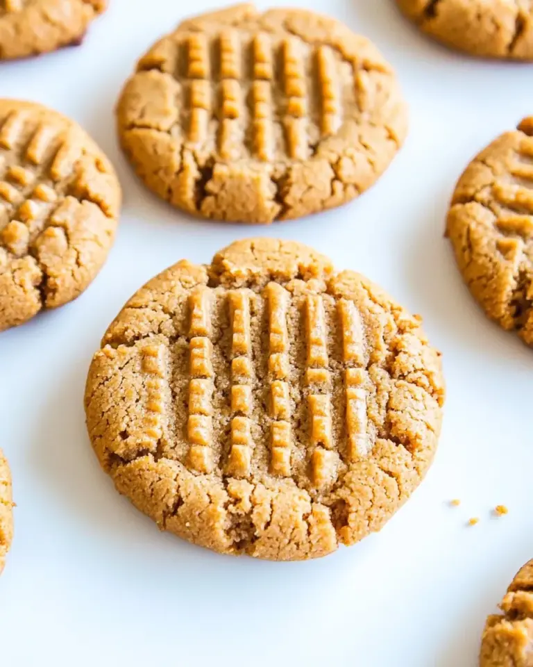 Easy 3 Ingredient PB Cookies photo