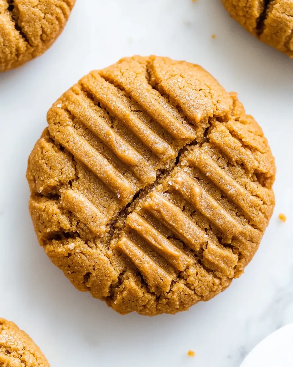 Classic 3 Ingredient PB Cookies dish photo