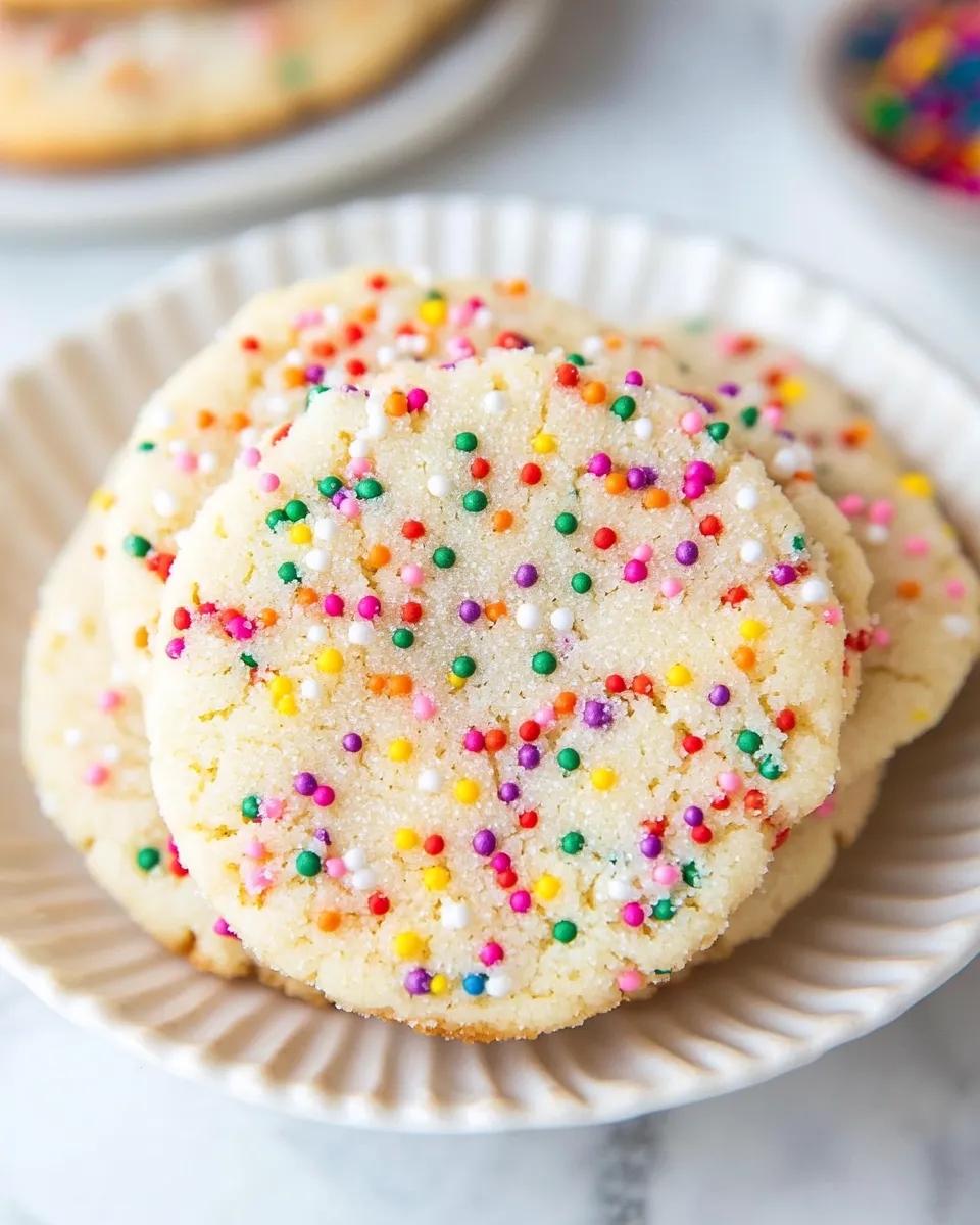 Delicious 3 Ingredient Sugar Cookies image