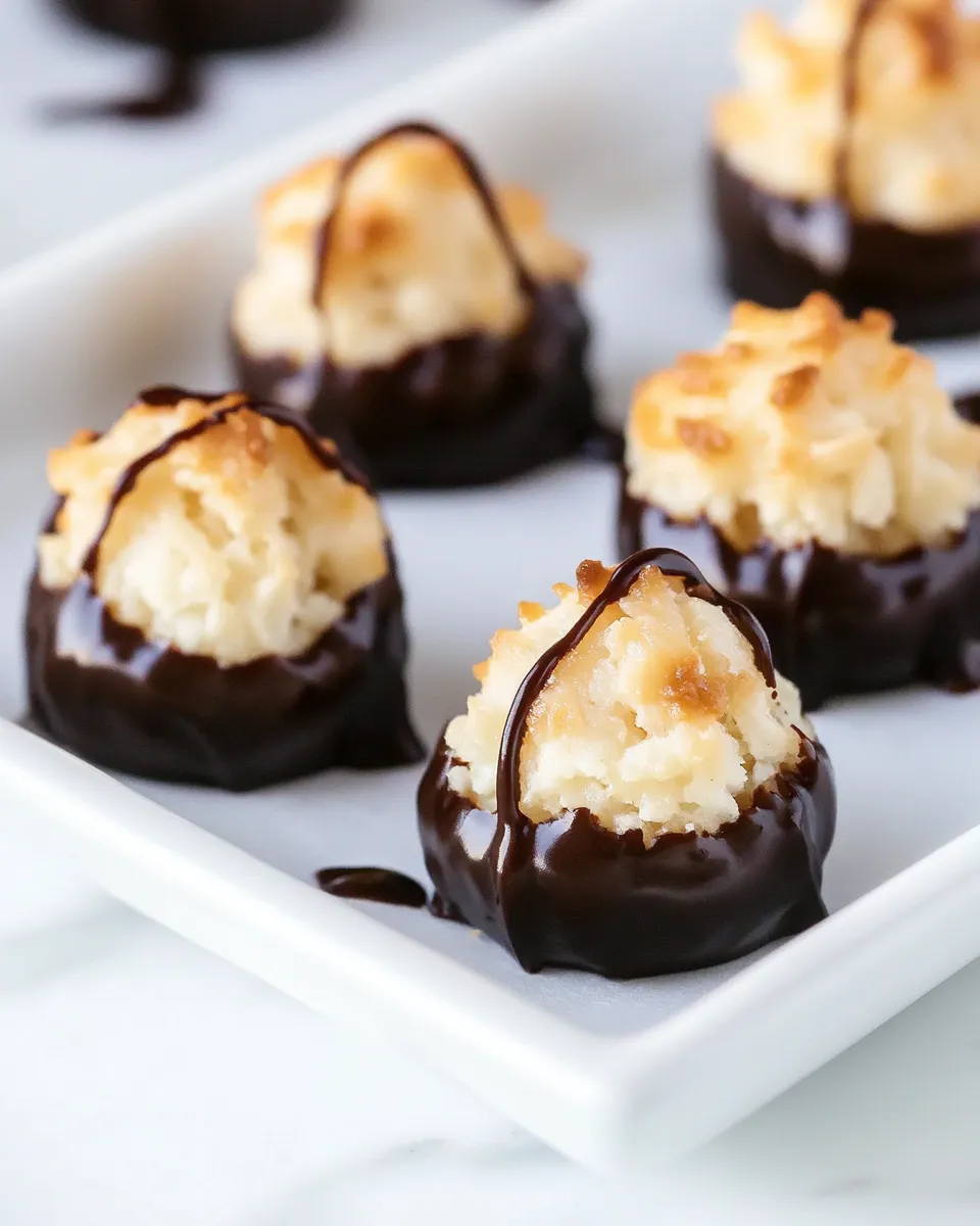 Classic 5 Ingredient Coconut Macaroons image