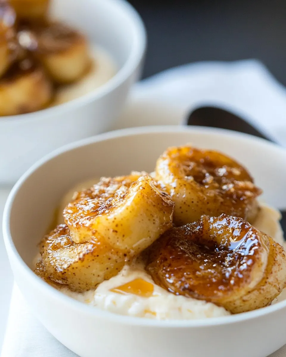 Delicious 5 Minute Maple Fried Bananas image