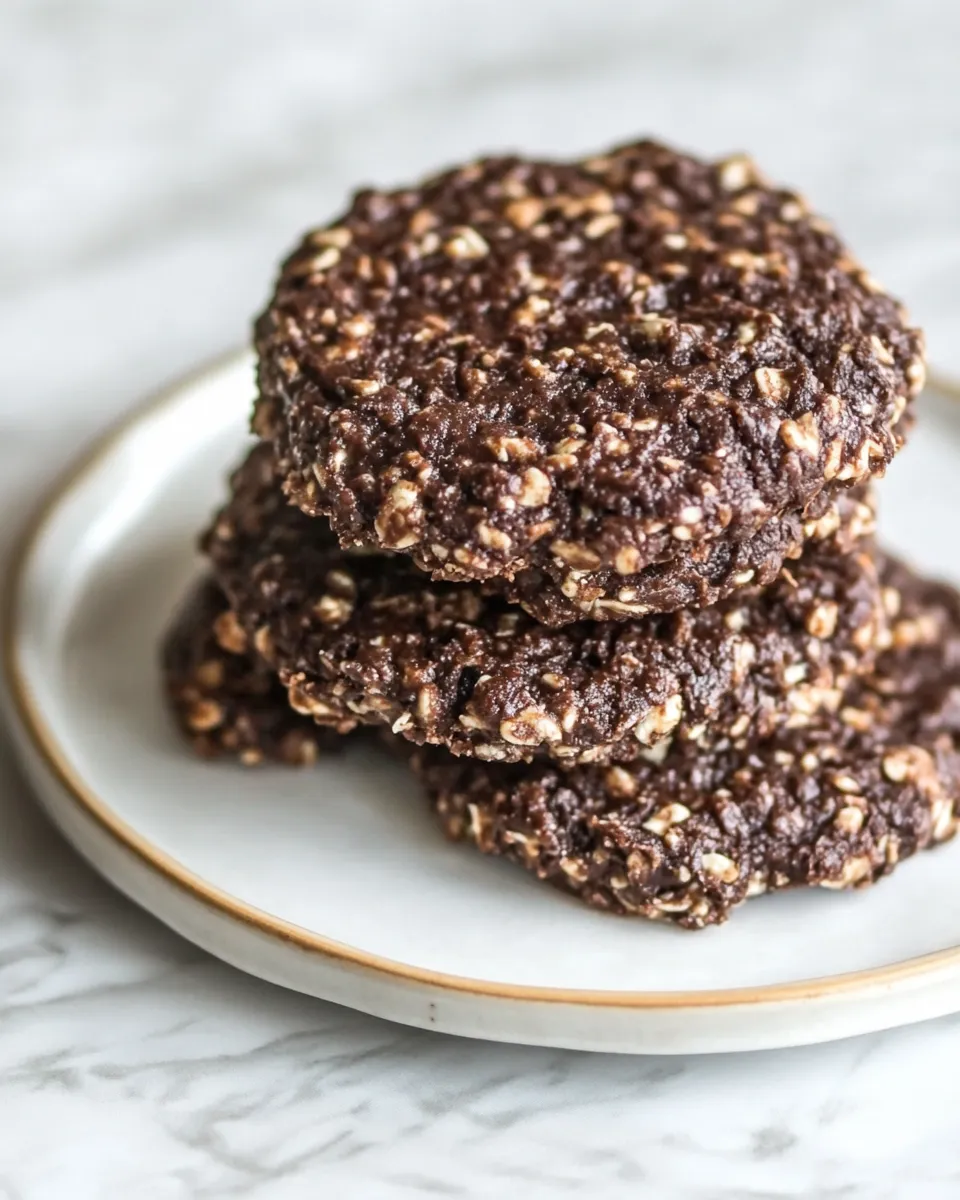 Classic 6-Ingredient No-Bake Cookies dish photo
