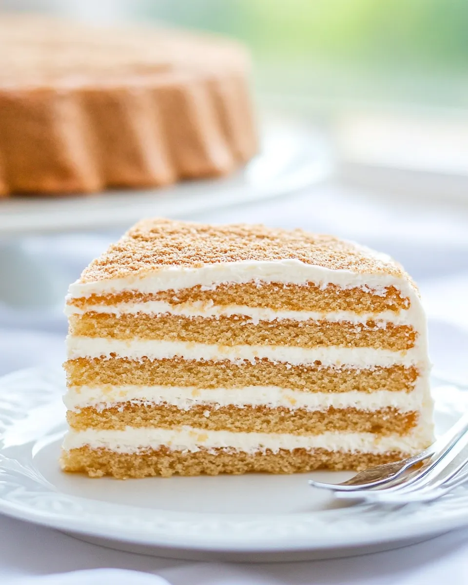 Classic 8-Layer Honey Cake Recipe (Medovik) image