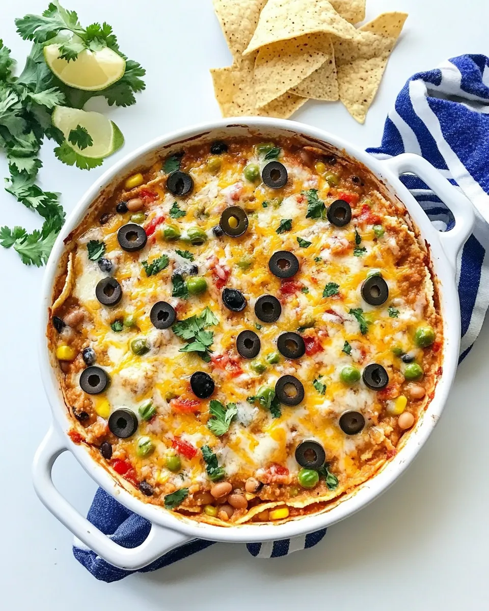 Delicious Addicting Bean Dip shot