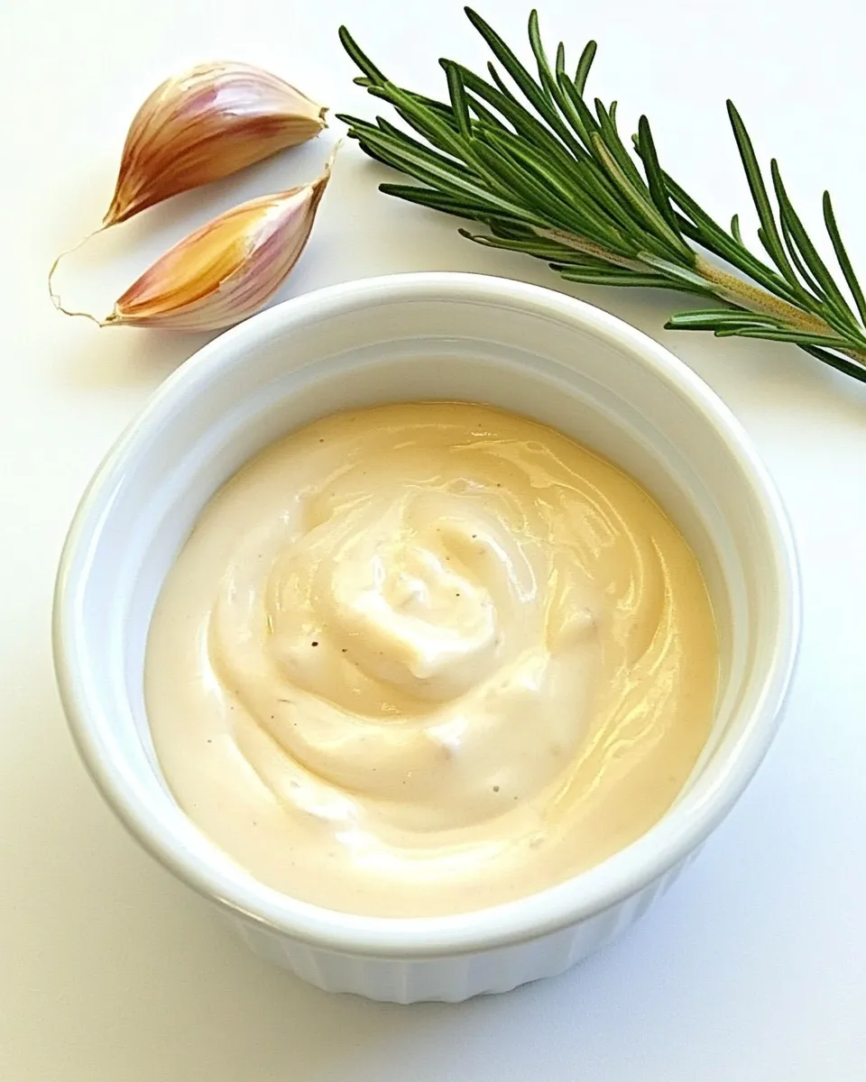 Easy Aioli (Roasted Garlic Mayonnaise) recipe photo