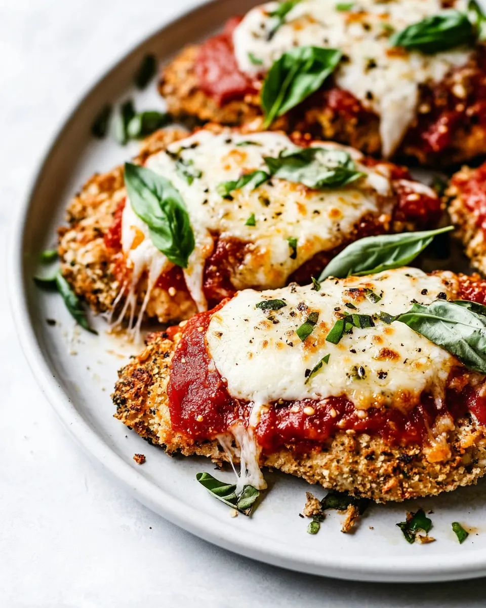 Delicious Air-Fryer Chicken Parmesan image