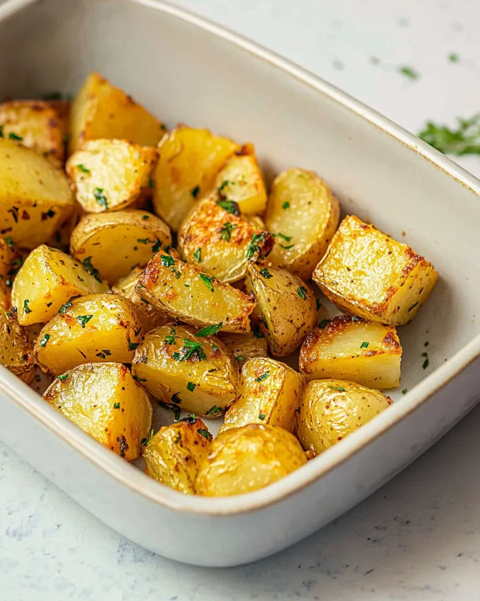 Healthy Air-Fryer Diced Potatoes recipe photo