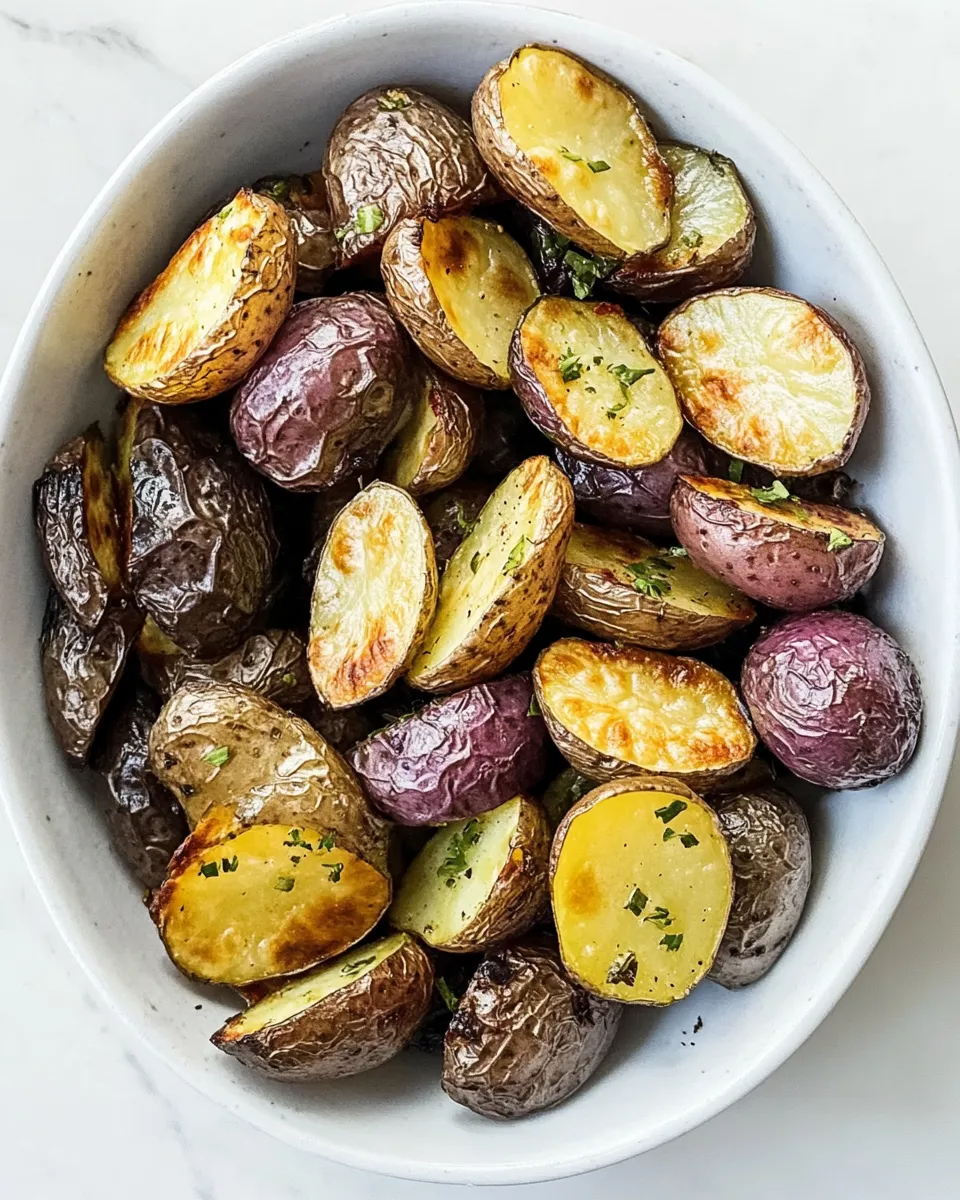 Easy Air-Fryer Roasted Potatoes recipe photo