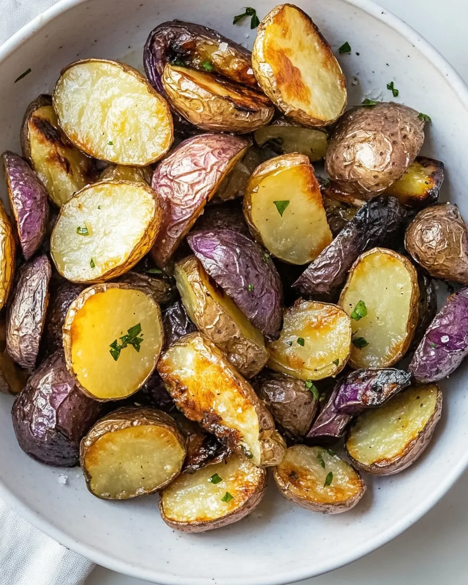 Delicious Air-Fryer Roasted Potatoes shot