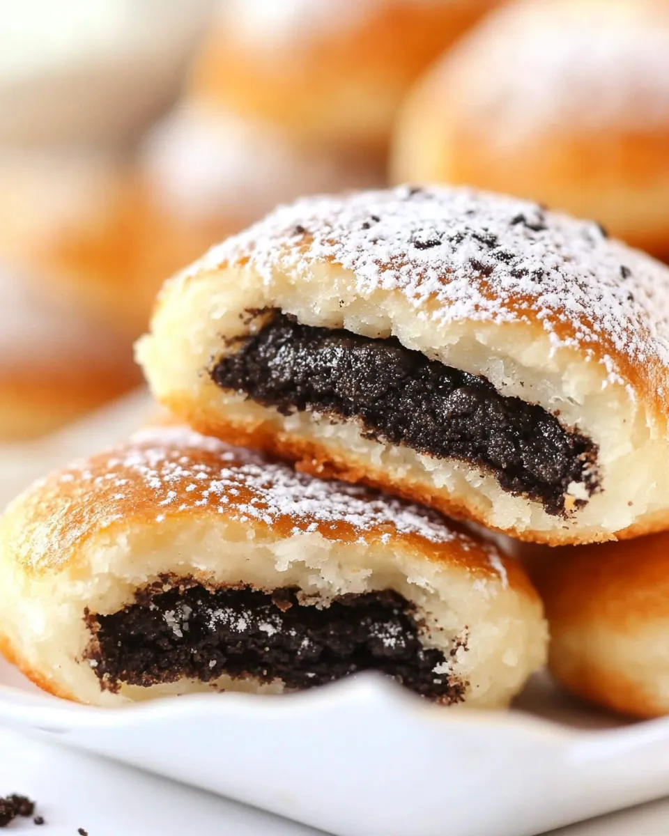 Easy Air Fried Oreos shot
