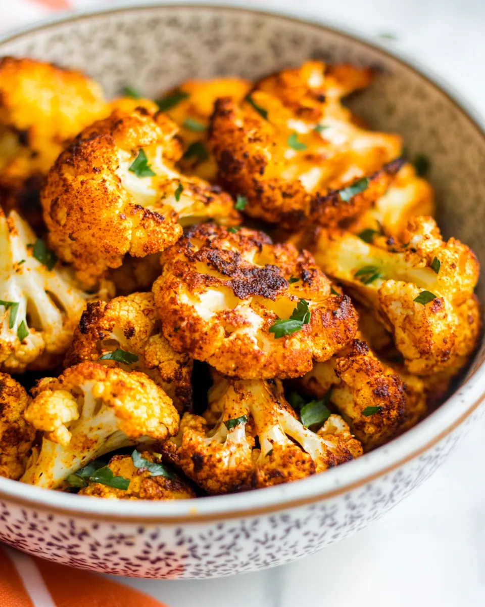 Best Air Fryer Cauliflower So Good Youll Forget Its Healthy recipe image