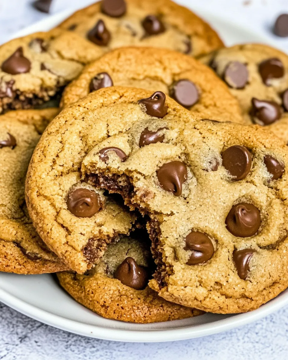 Easy Air Fryer Chocolate Chip Cookies (SOFTEST-EVER) image