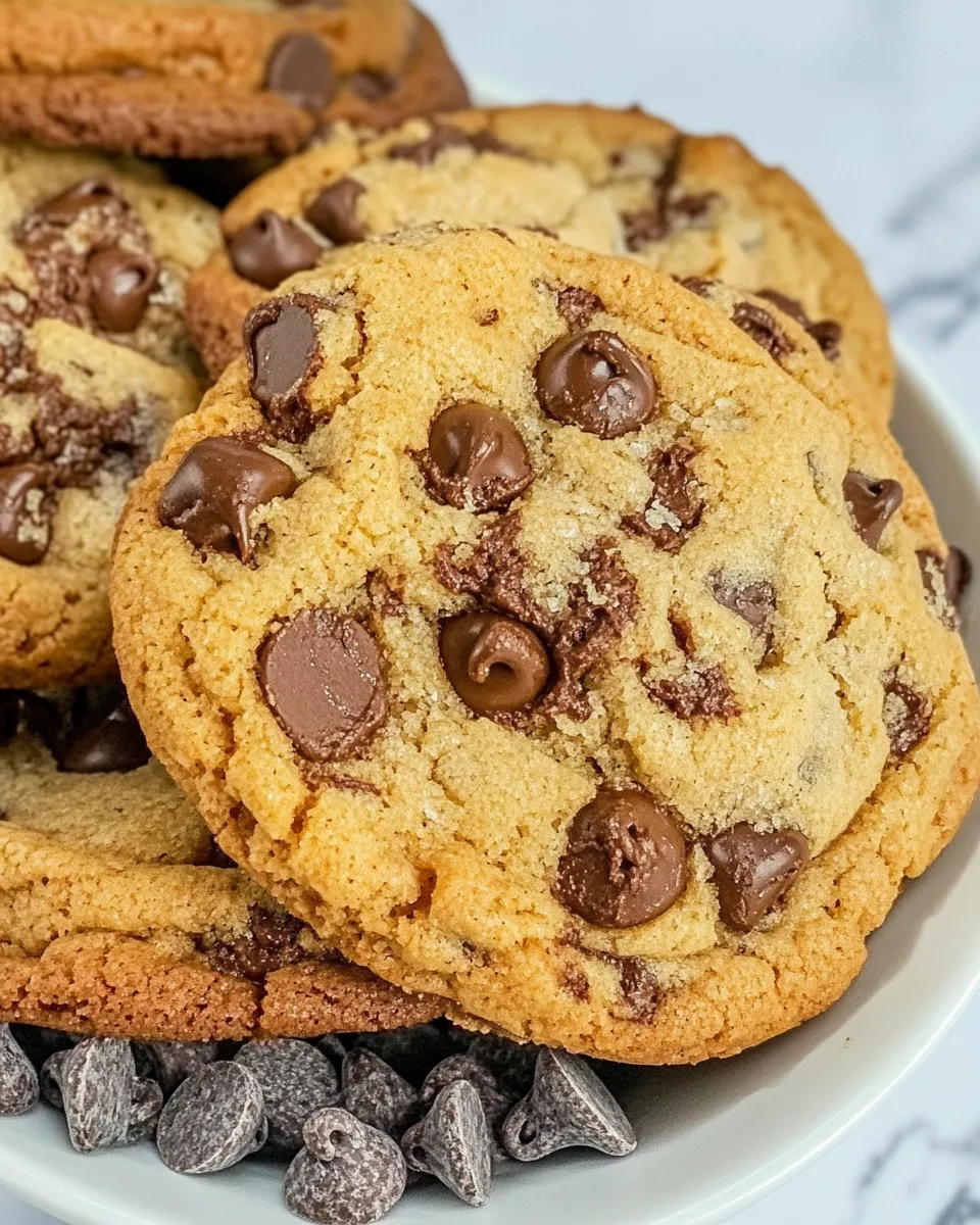 Delicious Air Fryer Chocolate Chip Cookies (SOFTEST-EVER) recipe photo