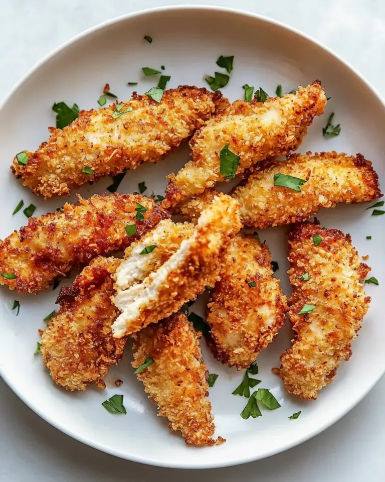 Easy Air Fryer Panko Chicken Tenders recipe photo