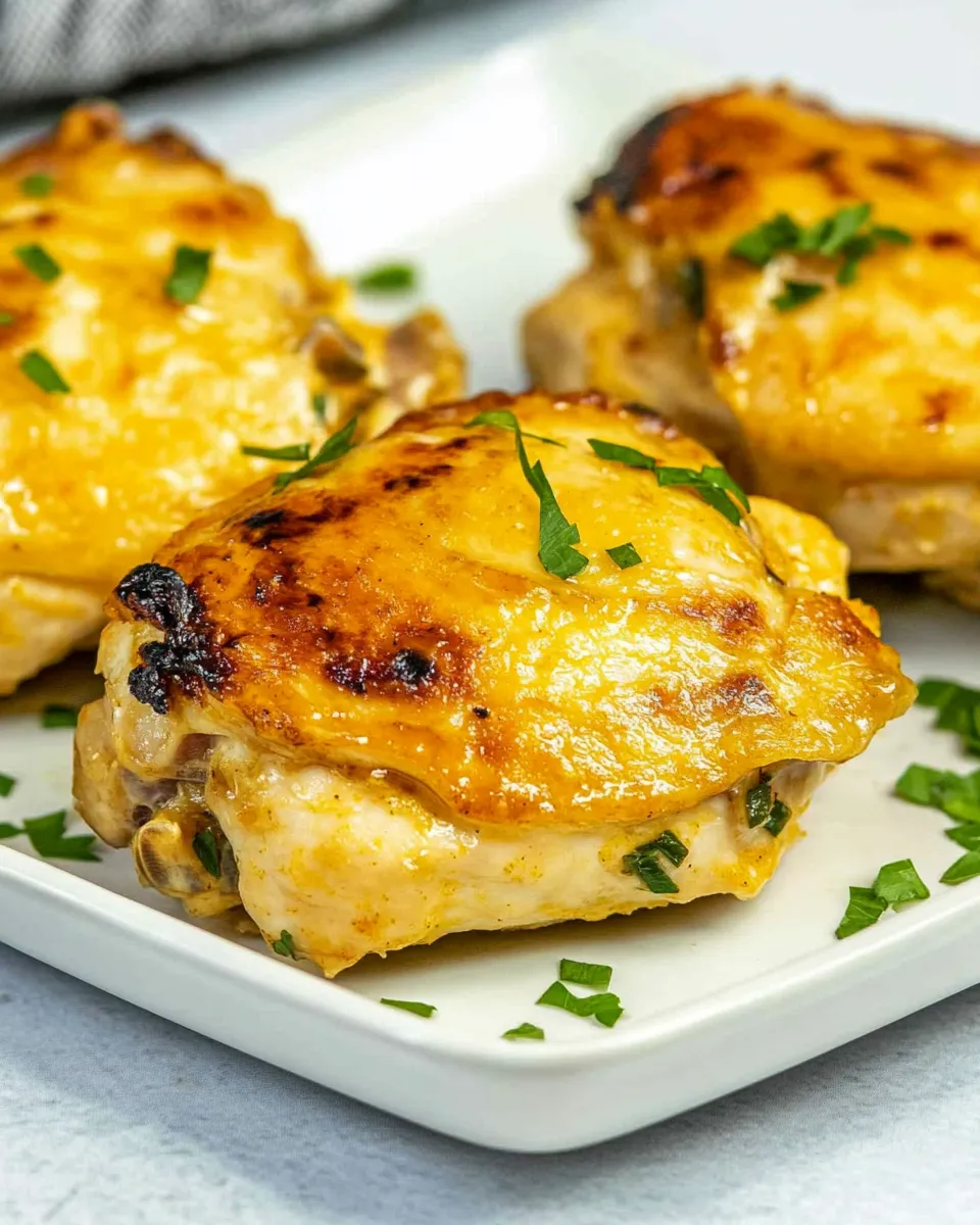 Delicious Air Fryer Ranch Chicken Thighs image