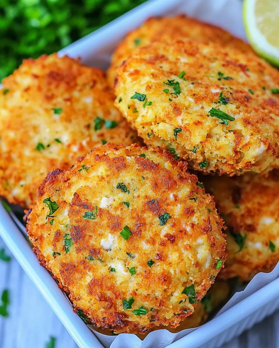 Delicious Air Fryer Salmon Cakes image