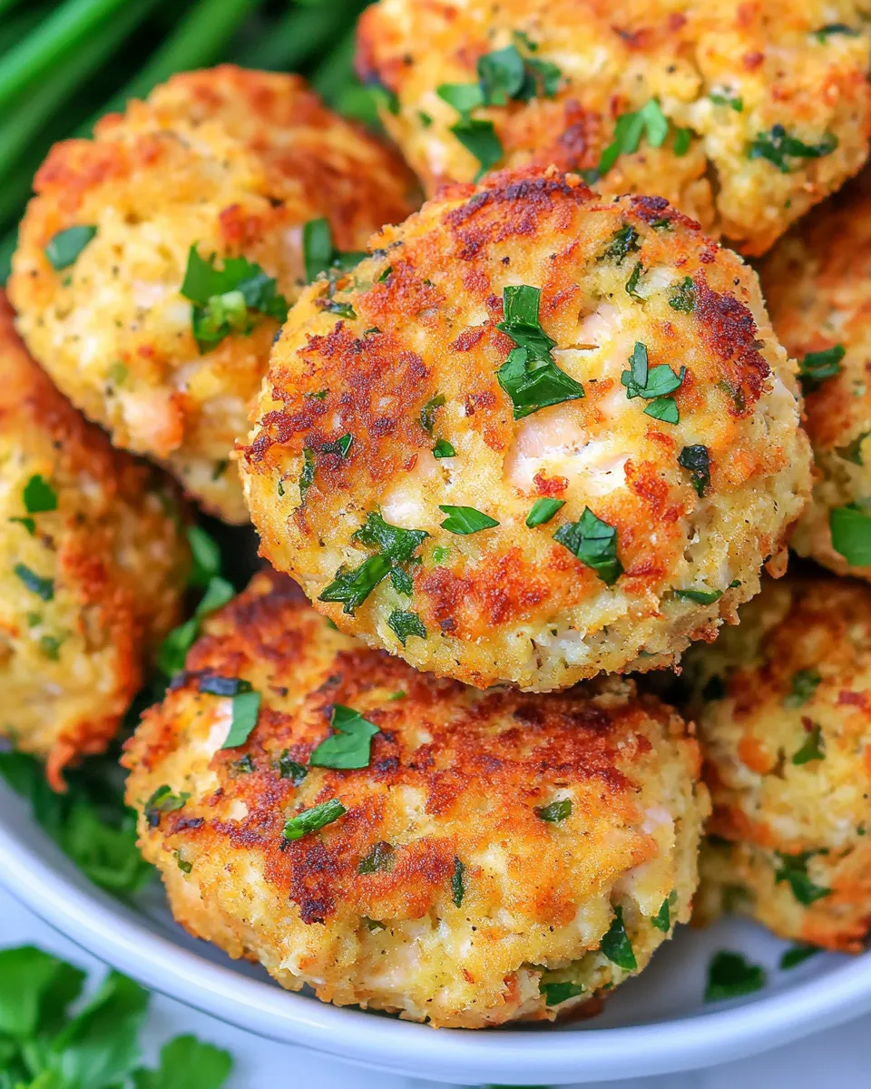 Tasty Air Fryer Salmon Cakes shot